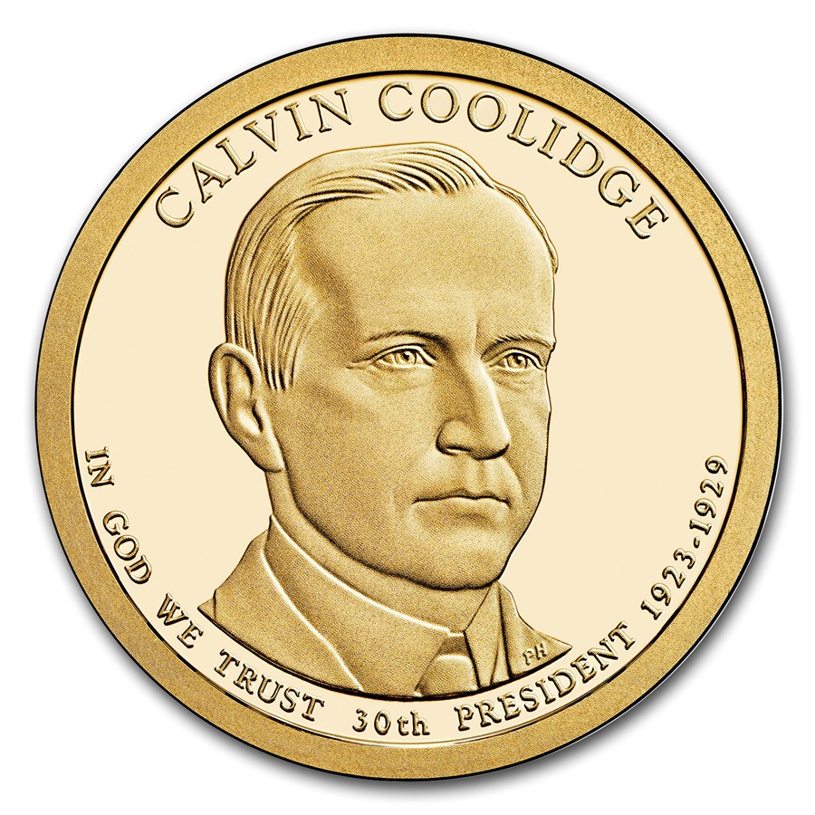 2014-S Calvin Coolidge Presidential Dollar Proof