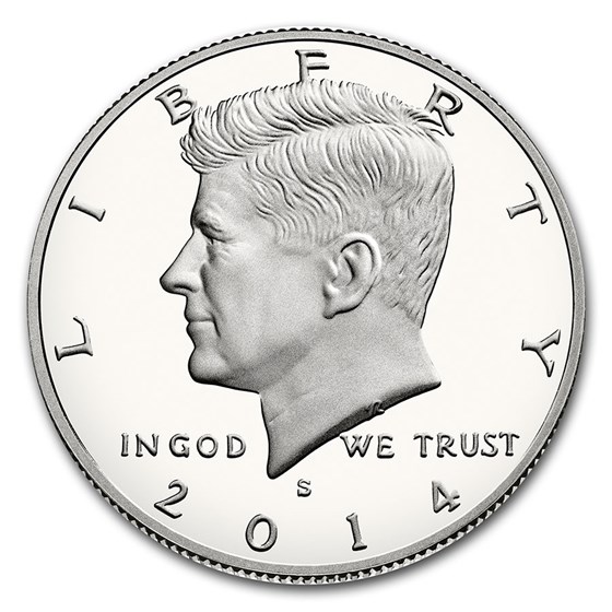 2014-S Kennedy Half Dollar Gem Proof 2014-S Kennedy Half Dollar Gem Proof