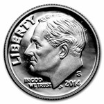 2014-S Silver Roosevelt Dime Gem Proof