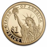 2014-S Warren Harding 20-Coin Presidential Dollar Roll PR