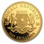 2014 Somalia 1 oz Gold African Elephant BU