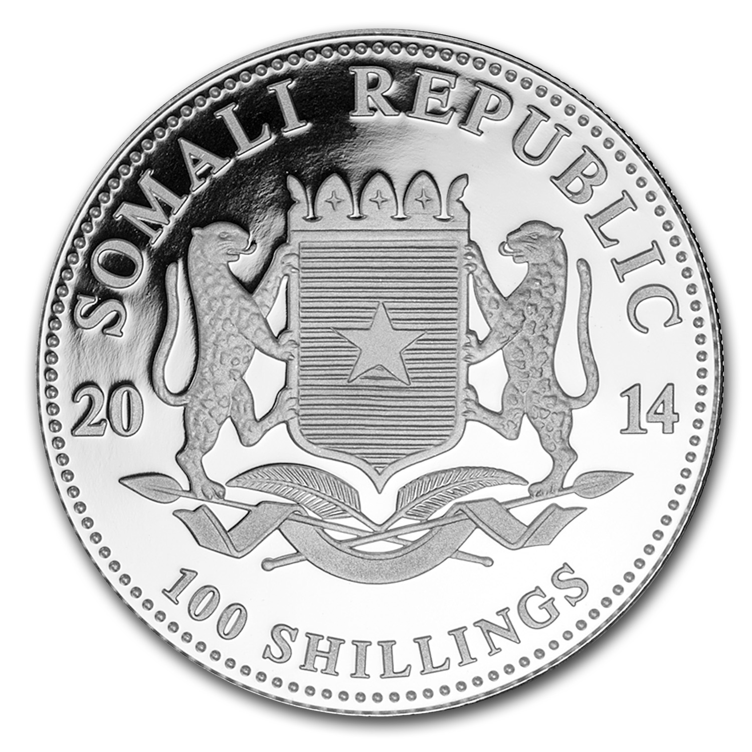 Buy 2014 Somalia 1 oz Silver Elephant BU | APMEX