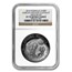 2014 Somalia 1 oz Silver Elephant PF-70 NGC (High Relief)