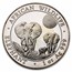 2014 Somalia 3-Coin Gold/Silver Elephant Set (w/ Box & COA)