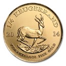 2014 South Africa 1/4 oz Gold Krugerrand BU