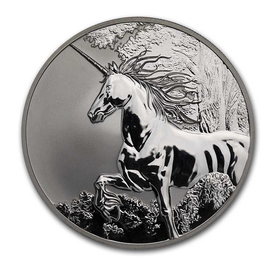 その他 uvaluacle Buy 2014 Tokelau 1 oz Silver $5 Unicorn Reverse Proof (No
