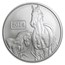 2014 Tokelau 1 oz Silver Lunar Series Year of the Horse BU