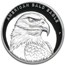 2014 Tuvalu 1 oz Silver Bald Eagle Proof (High Relief, Box & COA)