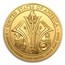 2014-W 1/2 oz Gold Florence Harding BU (w/Box & COA)
