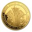 2014-W 1/2 oz Proof Gold Florence Harding (w/Box & COA)