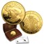 2014-W 1/2 oz Proof Gold Florence Harding (w/Box & COA)