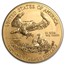 2014-W 1 oz Burnished American Gold Eagle (w/Box & COA)