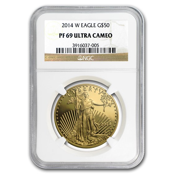 2014-W 1 oz Proof American Gold Eagle PF-69 NGC 2014-W 1 oz Proof American Gold Eagle PF-69 NGC