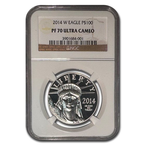 2014-W 1 oz Proof American Platinum Eagle PF-70 NGC 2014-W 1 oz Proof American Platinum Eagle PF-70 NGC