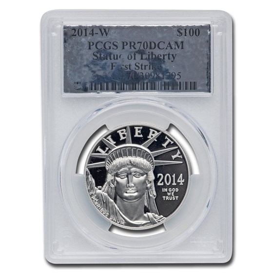 2014-W 1 oz Proof American Platinum Eagle PR-70 PCGS (FS, Foil) 2014-W 1 oz Proof American Platinum Eagle PR-70 PCGS (FS, Foil)