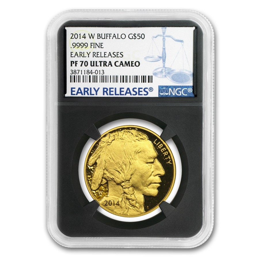 2014-W 1 oz Proof Gold Buffalo PF-70 NGC (Early Releases)