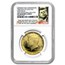 2014-W 3/4 oz Gold Kennedy 1/2 Dollar PF-70 NGC (ANA)