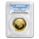 2014-W 3/4 oz Gold Kennedy 1/2 Dollar PR-70 PCGS