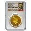 2014-W 3/4 oz Gold Kennedy Half Dollar Commem PF-69 NGC (ER)