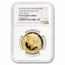 2014-W 3/4 oz Gold Kennedy Half Dollar Commem PF-69 NGC