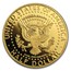 2014-W 3/4 oz Gold Kennedy Half Dollar Commem Proof (w/Box & COA)