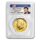 2014-W 3/4 oz Gold Kennedy Half Dollar PR-70 PCGS (FS, Chicago)