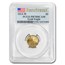 2014-W 4-Coin Proof Gold Eagle Set PR-70 PCGS (FS)