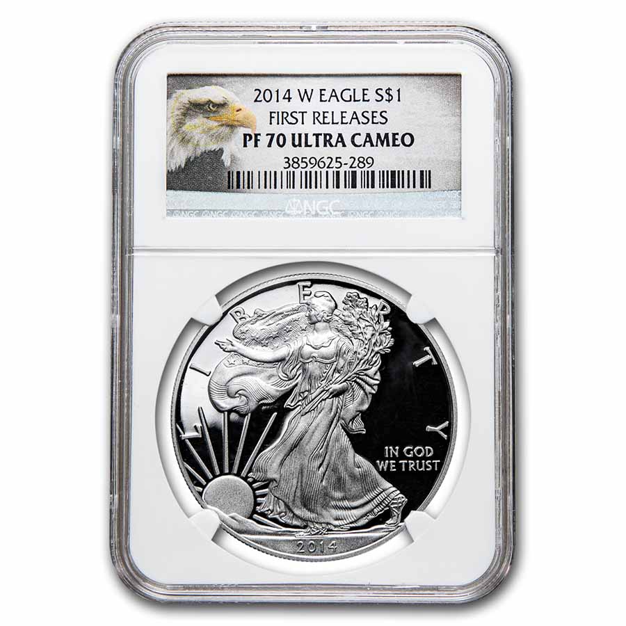 2002-W American Silver Eagle Proof NGC PF70 UCAM 