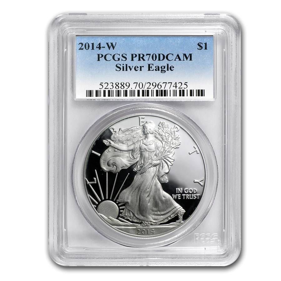 2014-W Proof American Silver Eagle PR-70 PCGS