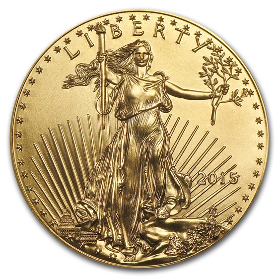 2015 1/10 oz American Gold Eagle BU