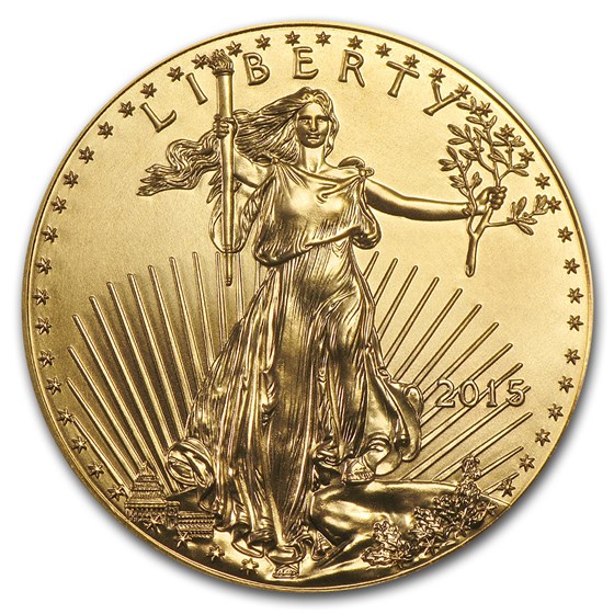 2015 1/10 oz American Gold Eagle BU 2015 1/10 oz American Gold Eagle BU