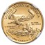 2015 1/10 oz American Gold Eagle MS-69 NGC (Narrow Reeds, FDI)