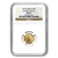 2015 1/10 oz American Gold Eagle MS-69 NGC (Narrow Reeds)