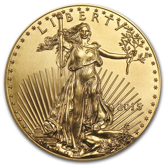 2015 1/2 oz American Gold Eagle BU 2015 1/2 oz American Gold Eagle BU