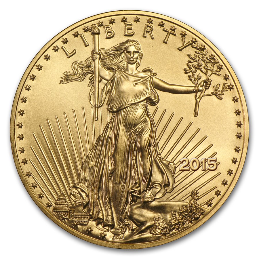 2015 1/4 oz American Gold Eagle BU