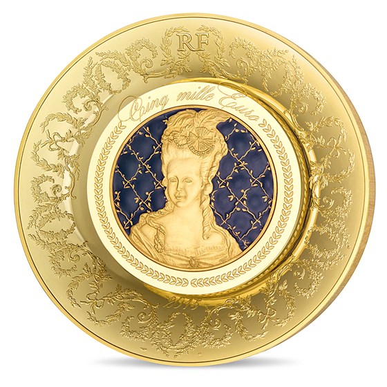 2015 1 kilo Proof Gold €5000 Excellence Series (Sèvres) 2015 1 kilo Proof Gold €5000 Excellence Series (Sèvres)