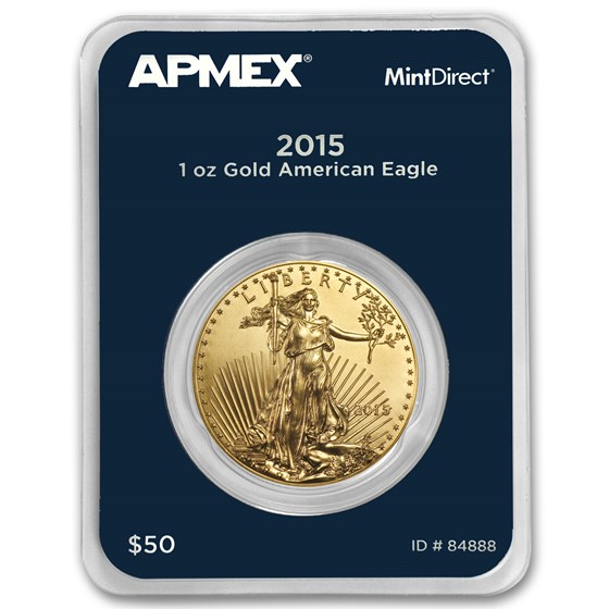 2015 1 oz American Gold Eagle (MintDirect® Single) 2015 1 oz American Gold Eagle (MintDirect® Single)