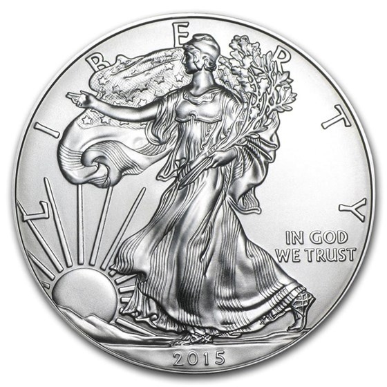 2015 1 oz American Silver Eagle BU