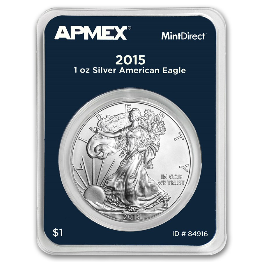 2015 1 oz American Silver Eagle (MintDirect® Single)