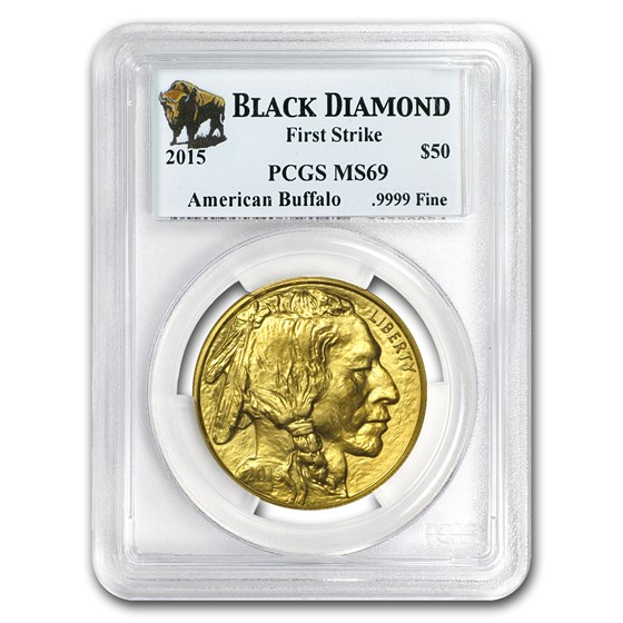 2015 1 oz Gold Buffalo MS-69 PCGS (FS, Black Diamond) 2015 1 oz Gold Buffalo MS-69 PCGS (FS, Black Diamond)