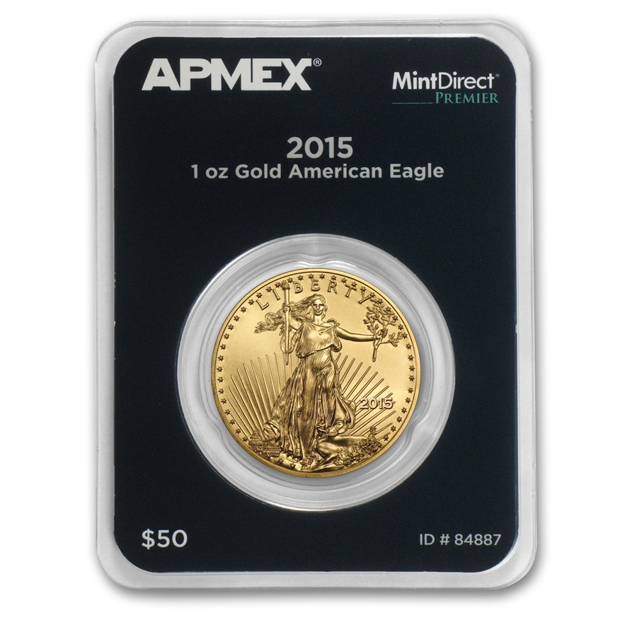 2015 1 oz Gold Eagle (MintDirect® Premier Single)
