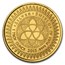 2015 1 oz Gold Round - Freedom Girl (w/Box & COA)