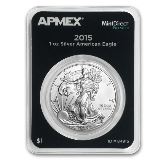 2015 1 oz Silver American Eagle (MintDirect® Premier Single) 2015 1 oz Silver American Eagle (MintDirect® Premier Single)