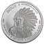 2015 1 oz Silver Native American Mint $1 Sioux Indian BU