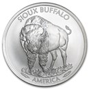 2015 1 oz Silver Native American Mint $1 Sioux Indian BU