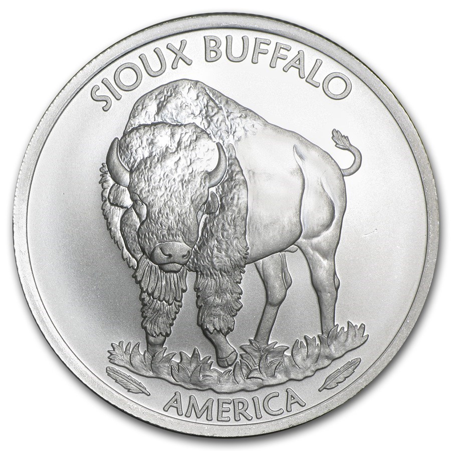 2015 1 oz Silver Native American Mint $1 Sioux Indian BU