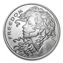 2015 1 oz Silver Round - Freedom Girl