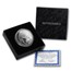2015 1 oz Silver Round - Never Trust Government Prf (w/Box & COA)