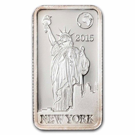 2015 2.5 gram Silver Solomon Islands Statue of Liberty 2015 2.5 gram Silver Solomon Islands Statue of Liberty