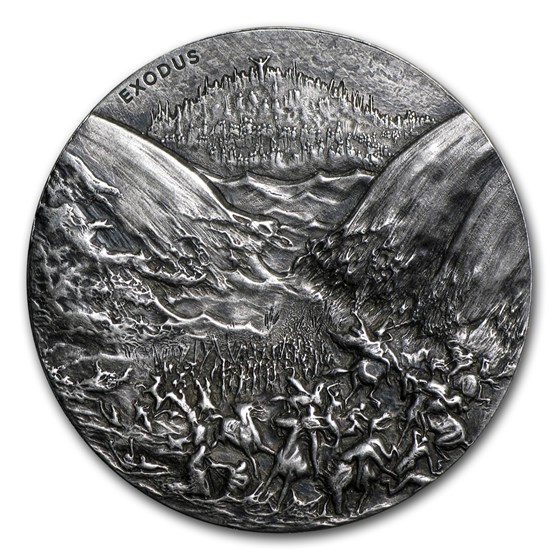 Buy 2015 2 oz Silver Coin - Biblical Series (Exodus) | APMEX